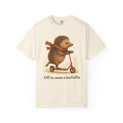Hedgehog Off To Cause A Kerfuffle Tee