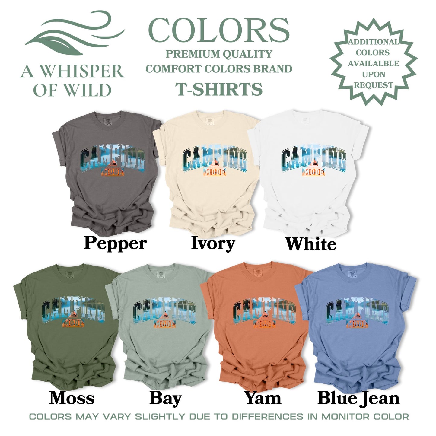 Camping Mode Kayak Tee