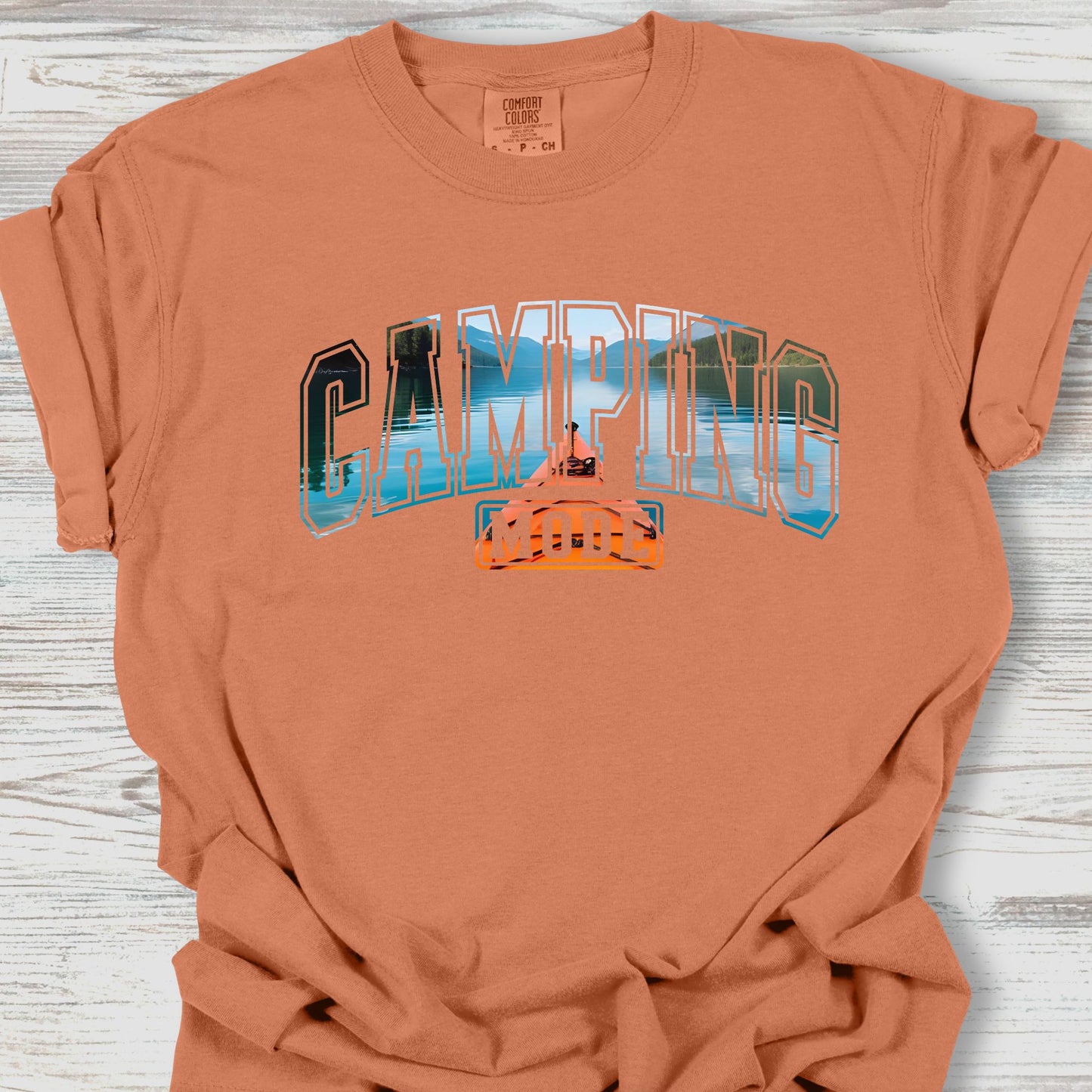 Camping Mode Kayak Tee