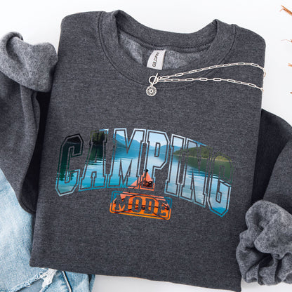 Camping Mode Kayak Sweatshirt