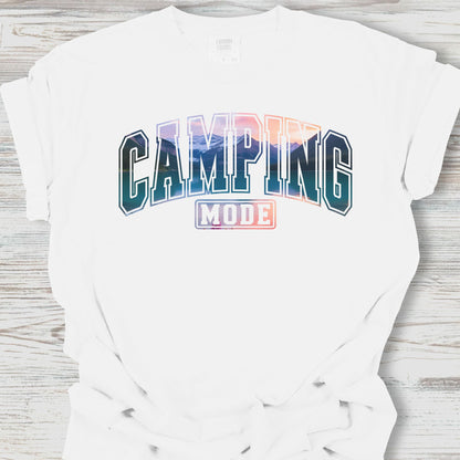 Camping Mode Sunset Tee