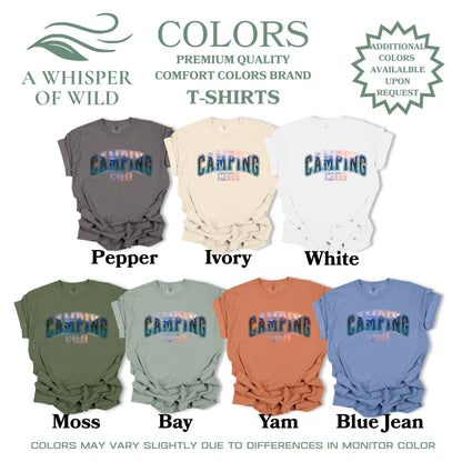 Camping Mode Sunset Tee