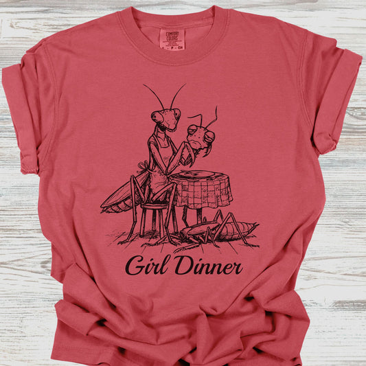 Girl Dinner Tee