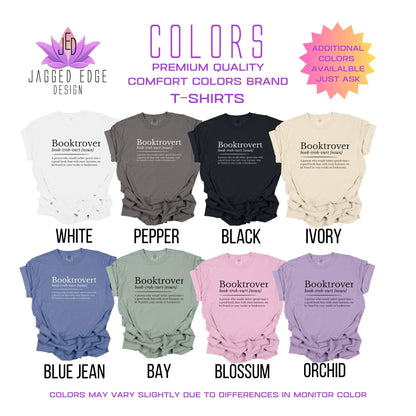 Booktrovert Definition T-Shirt BO005