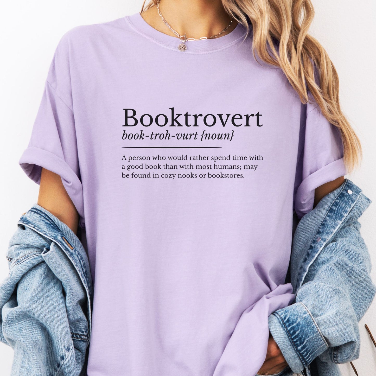 Booktrovert Definition T-Shirt BO005