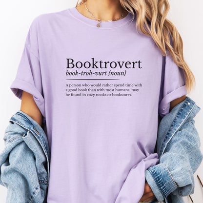 Booktrovert Definition T-Shirt BO005