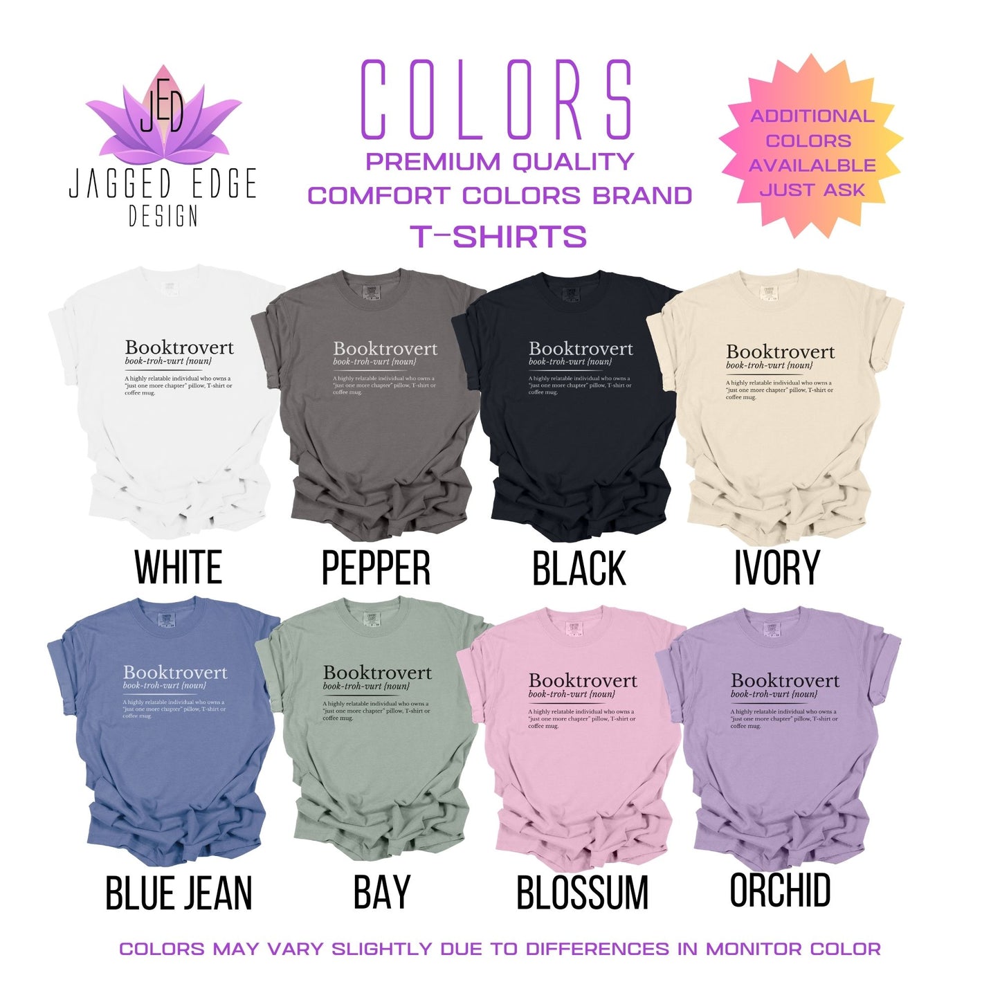 Booktrovert Definition Shirt T-Shirt BO006