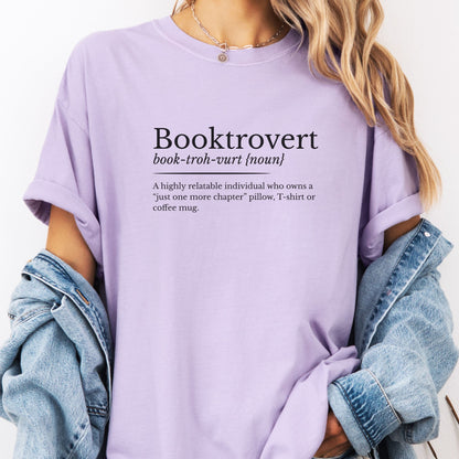 Booktrovert Definition Shirt T-Shirt BO006