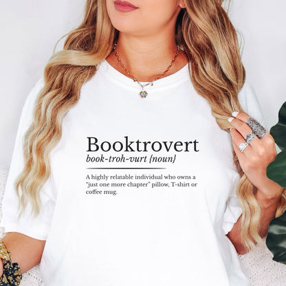 Booktrovert Definition Shirt T-Shirt BO006