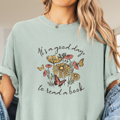 It's a Good Day To Read Shirt - Book Lover's T-Shirt BO008