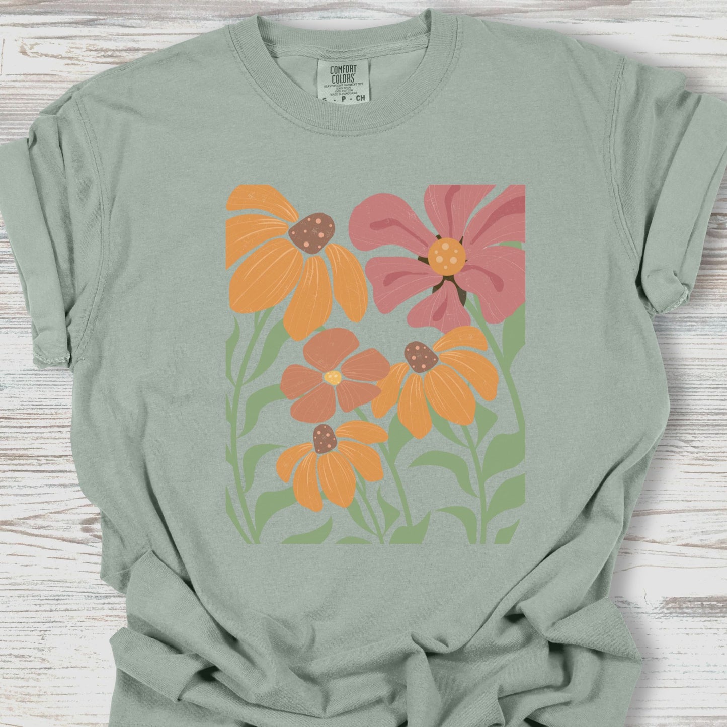 T-shirt pour enseignant - Mots empilés TE020