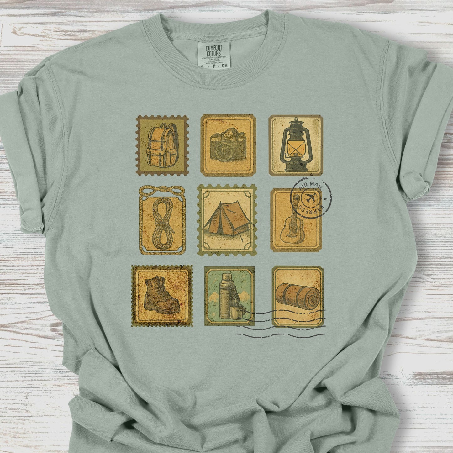 T-shirt pour enseignant - Mots empilés TE020