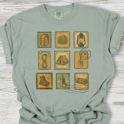 T-shirt pour enseignant - Mots empilés TE020