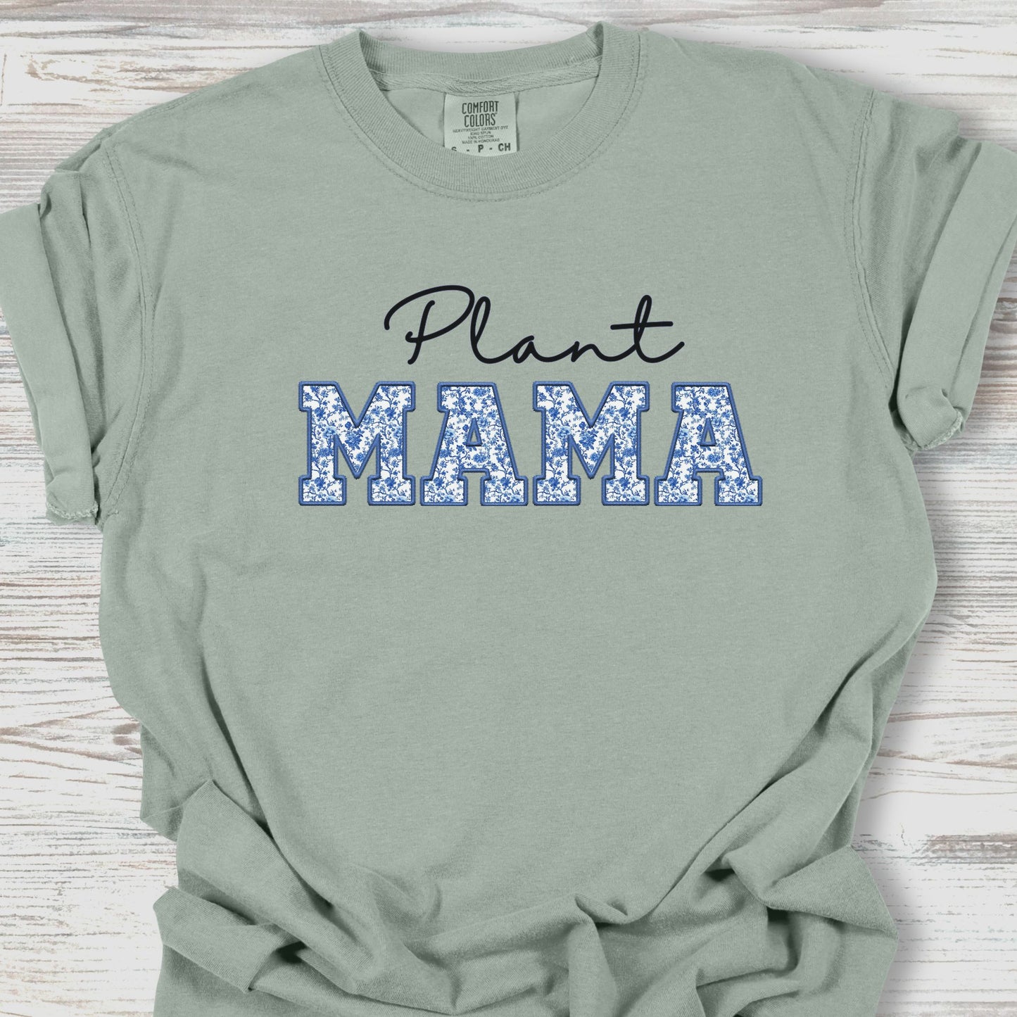 Plant Mama Blue Floral