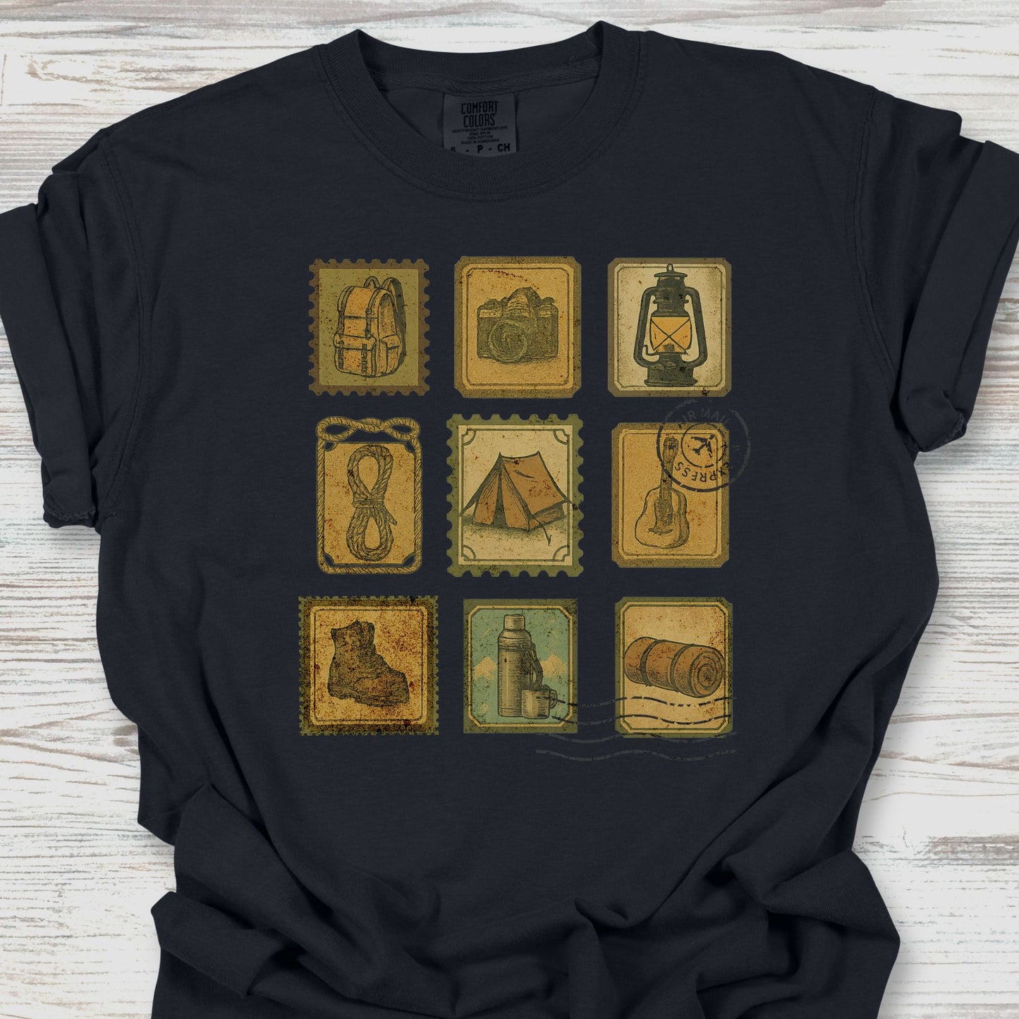 T-shirt pour enseignant - Mots empilés TE020