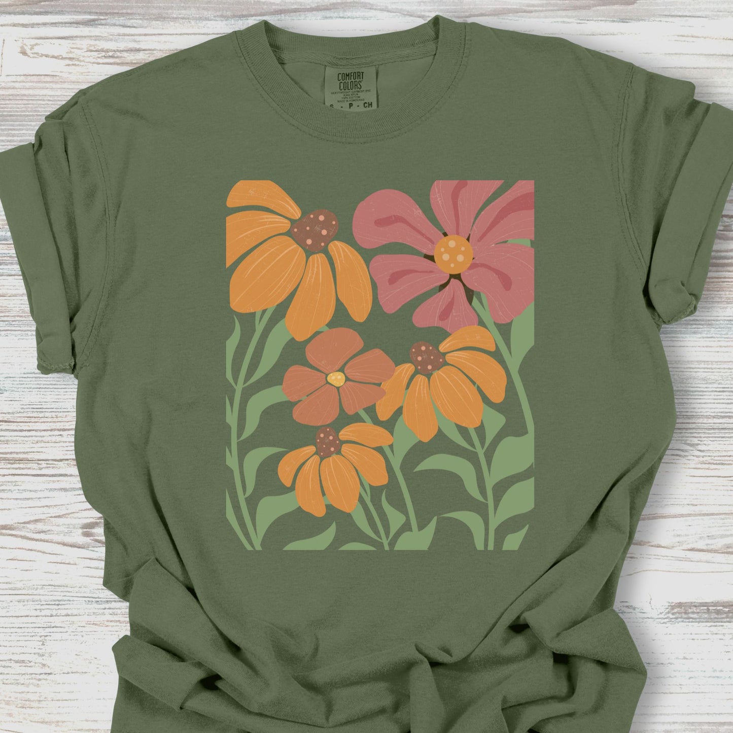 T-shirt pour enseignant - Mots empilés TE020