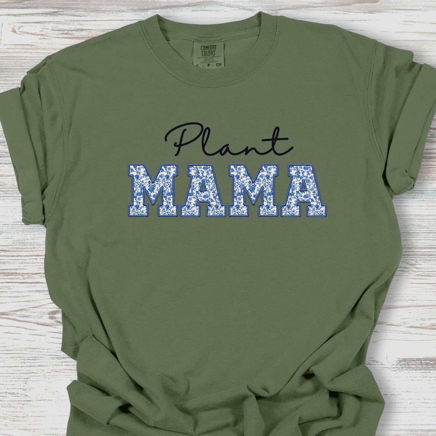 Plant Mama Blue Floral