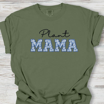 Plant Mama Blue Floral