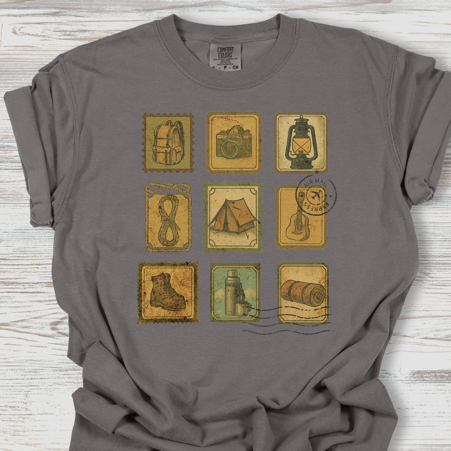 T-shirt pour enseignant - Mots empilés TE020