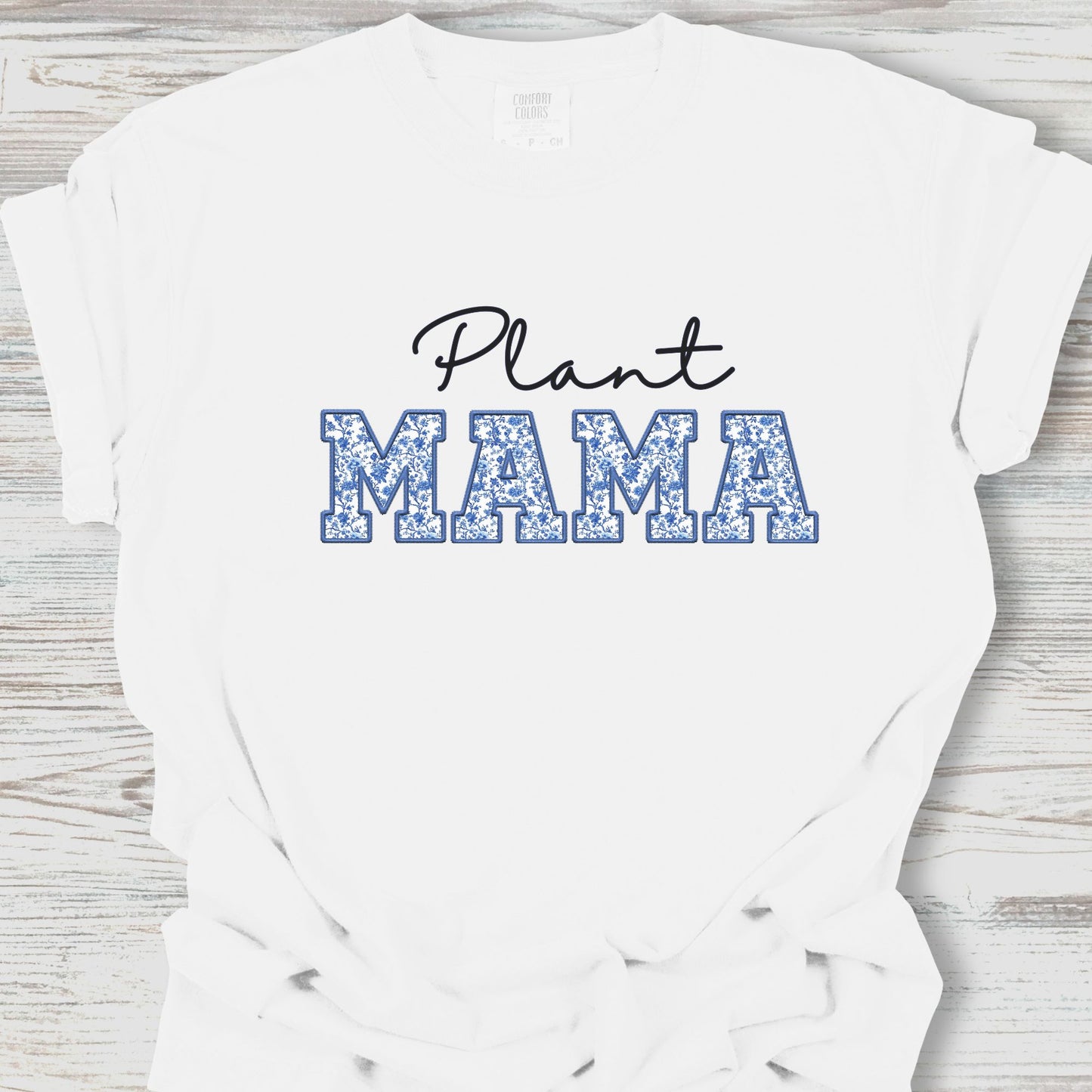 Plant Mama Blue Floral