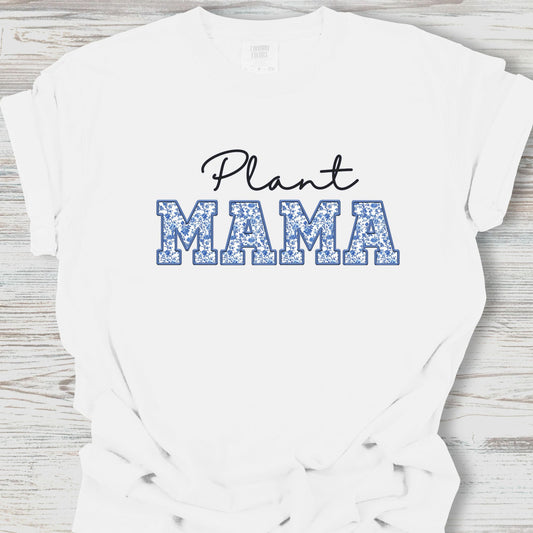Plant Mama Blue Floral