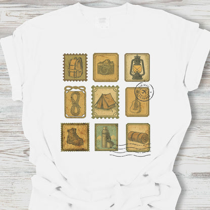 T-shirt pour enseignant - Mots empilés TE020