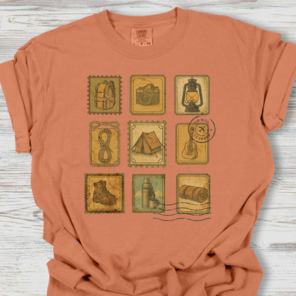 T-shirt pour enseignant - Mots empilés TE020