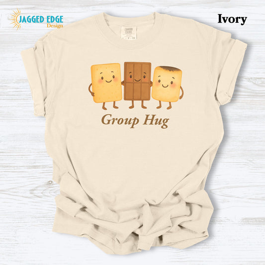Cute Group Hug Camping Tee
