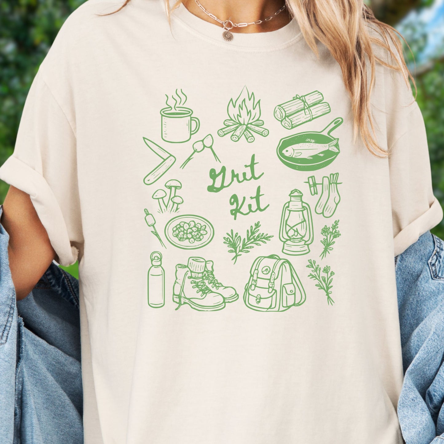 T-shirt pour enseignant - Mots empilés TE020