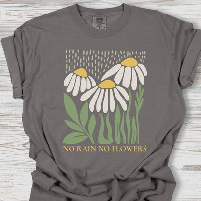 No Rain No Flowers White T-Shirt