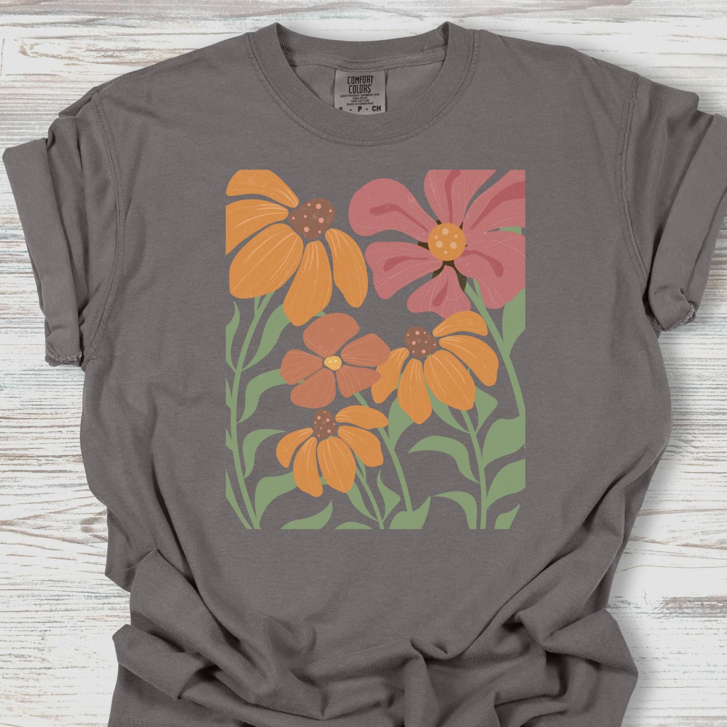 T-shirt pour enseignant - Mots empilés TE020