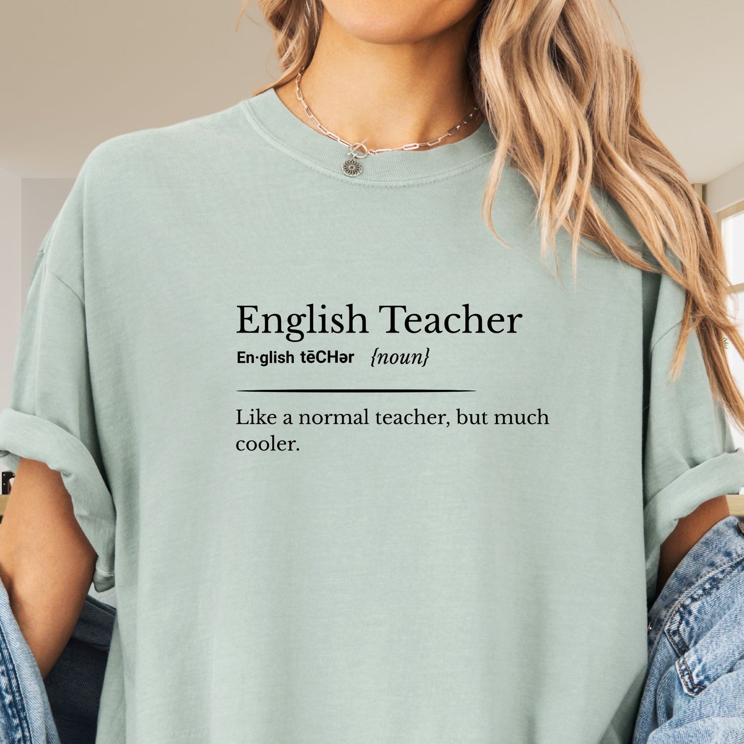 English Teacher T-Shirt, Definition Tee, ET004