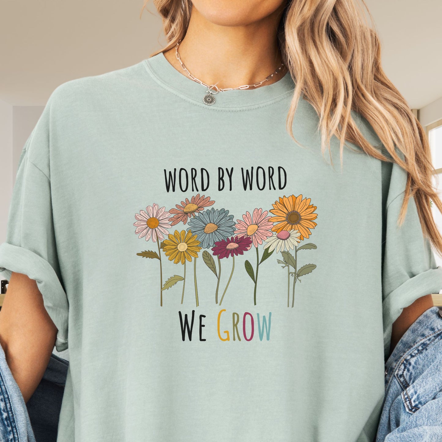 English Teacher T-Shirt, Word by Word, ET005