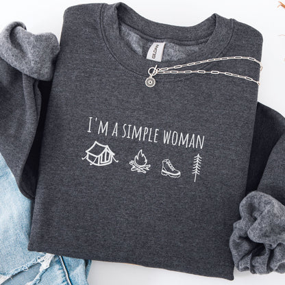 I'm a Simple Woman Sweatshirt