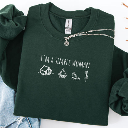 I'm a Simple Woman Sweatshirt