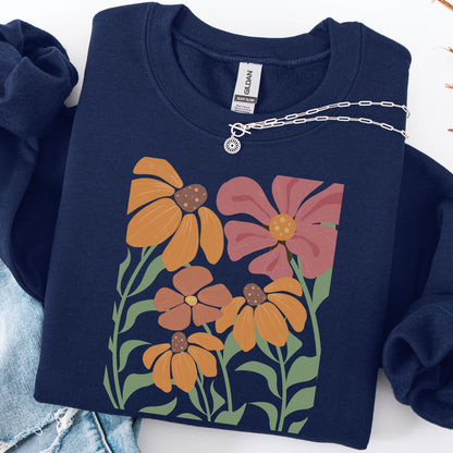 Retro Wildflowers Sweatshirt