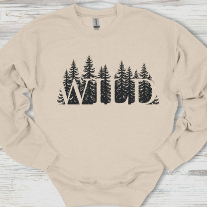 Wild Tree Silhouette Sweatshirt