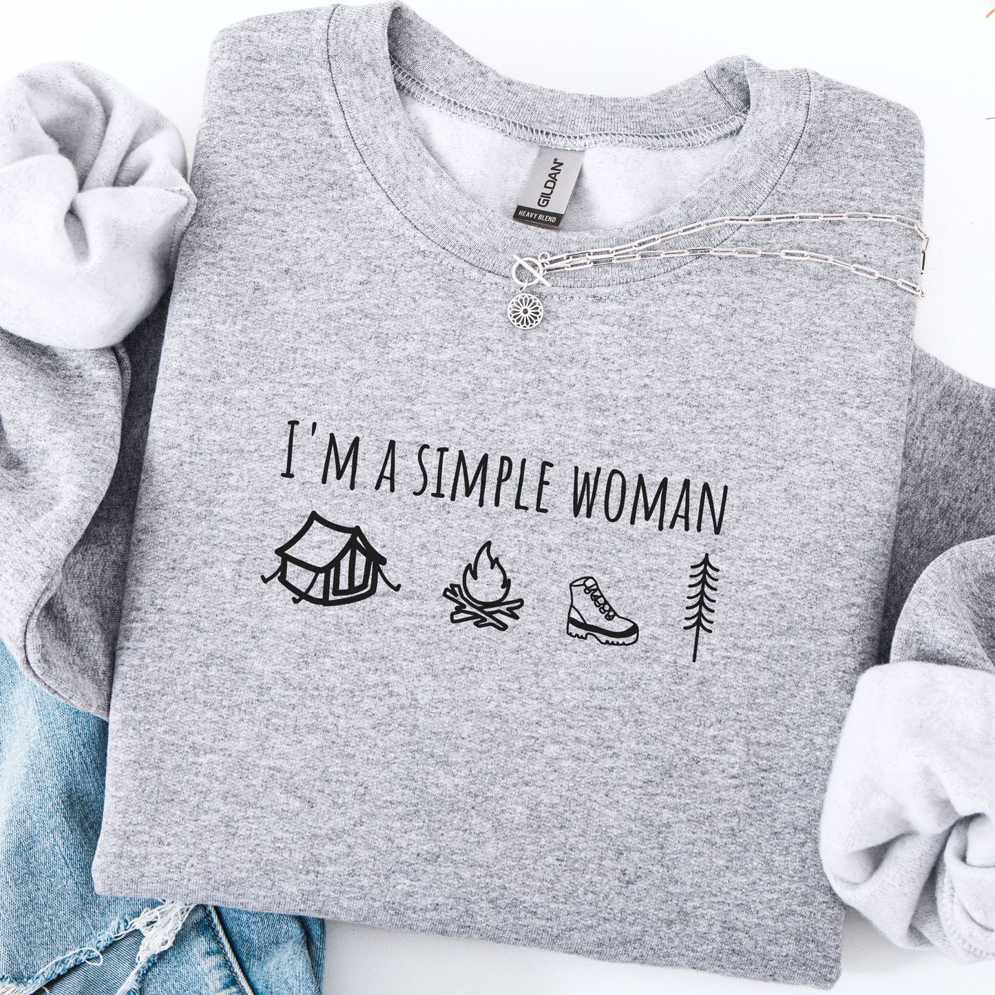 I'm a Simple Woman Sweatshirt