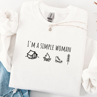 I'm a Simple Woman Sweatshirt