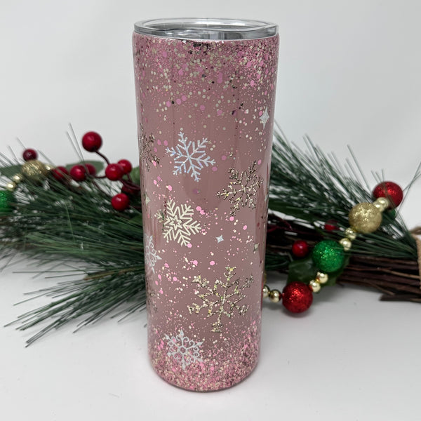 Ready to Ship Tumbler - Winter Blush