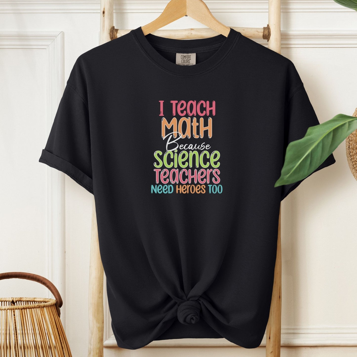 Funny Teacher T-Shirt - Math Heroes MT004