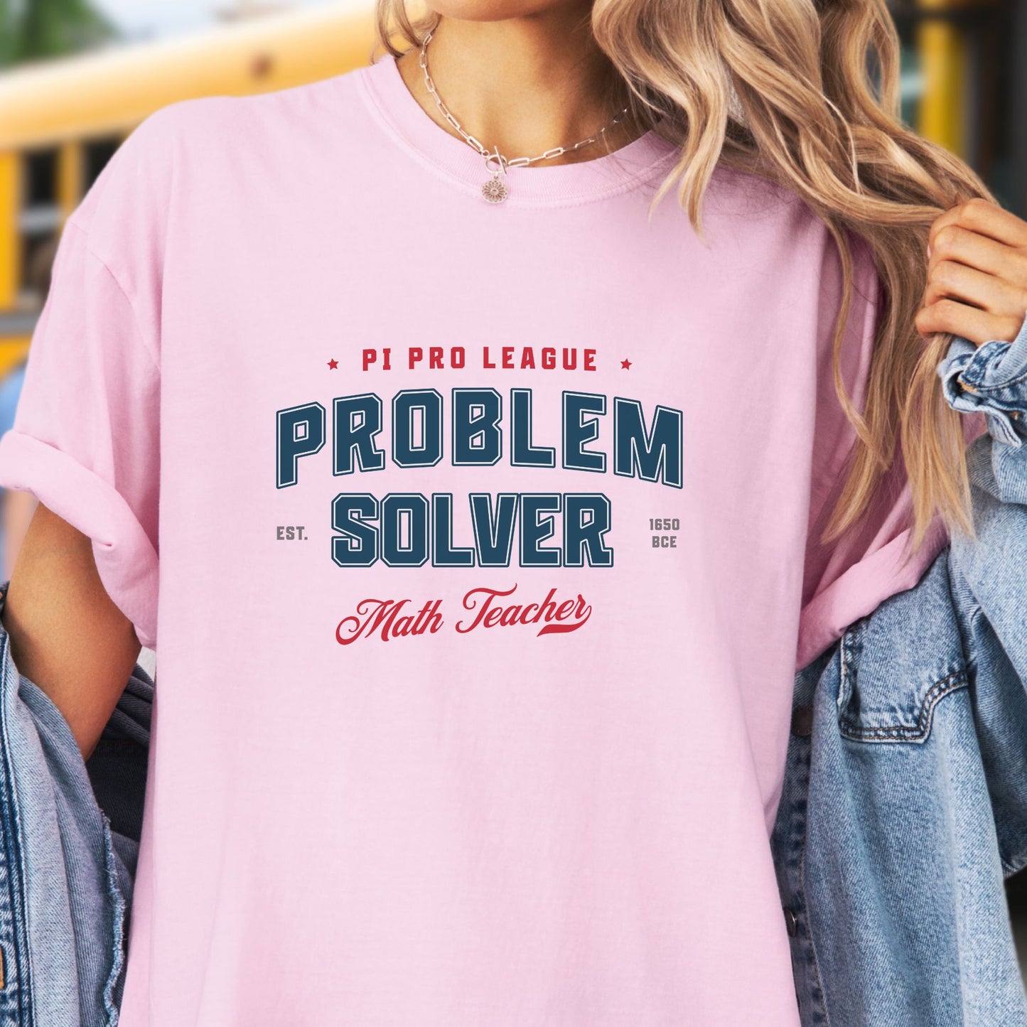 Funny Math Teacher T-Shirt - Problem Solver, MT007