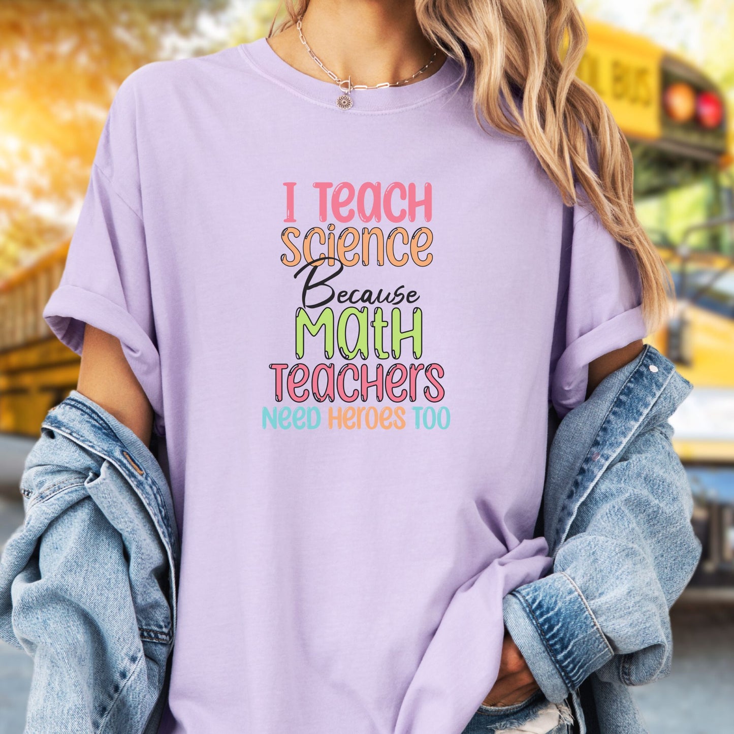 Funny Science Teacher T-Shirt,  Science Heroes, ST005