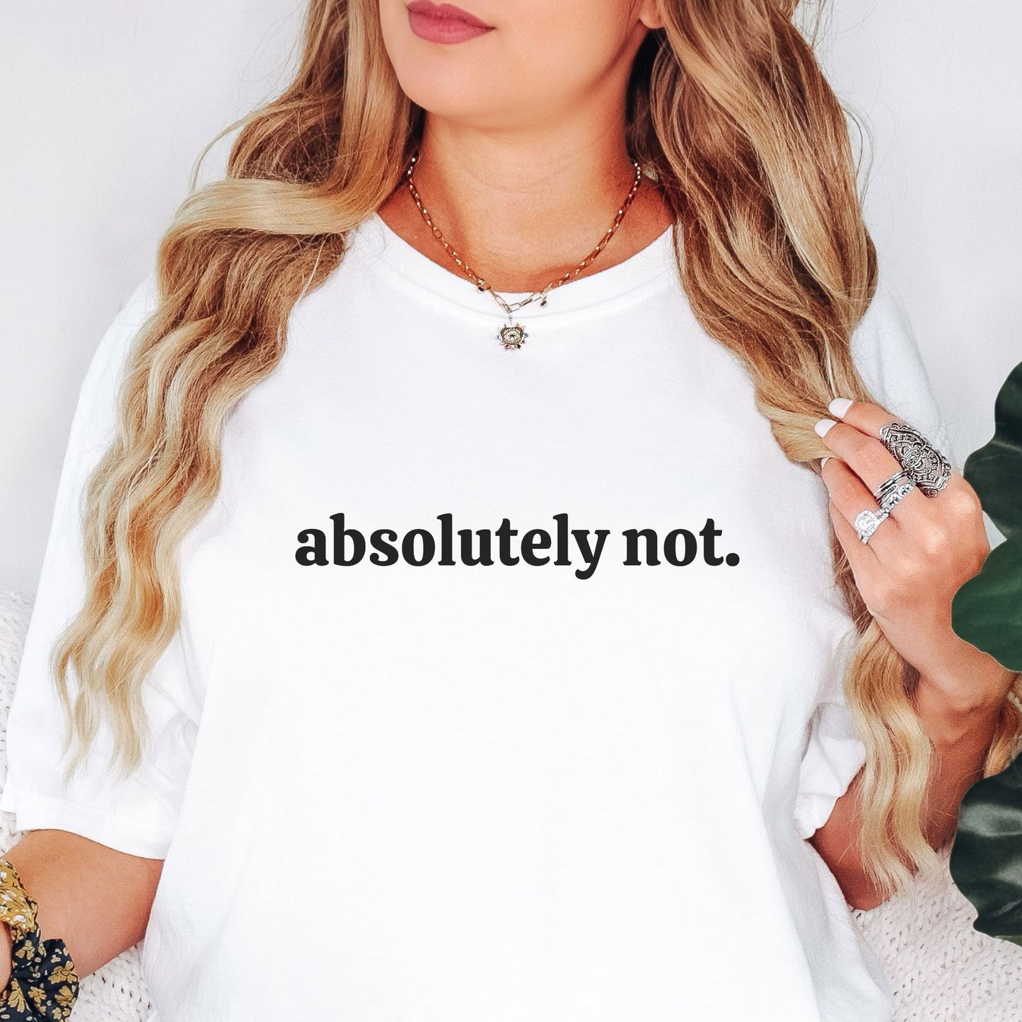 Funny Teacher Shirt, Absolutely Not TE027