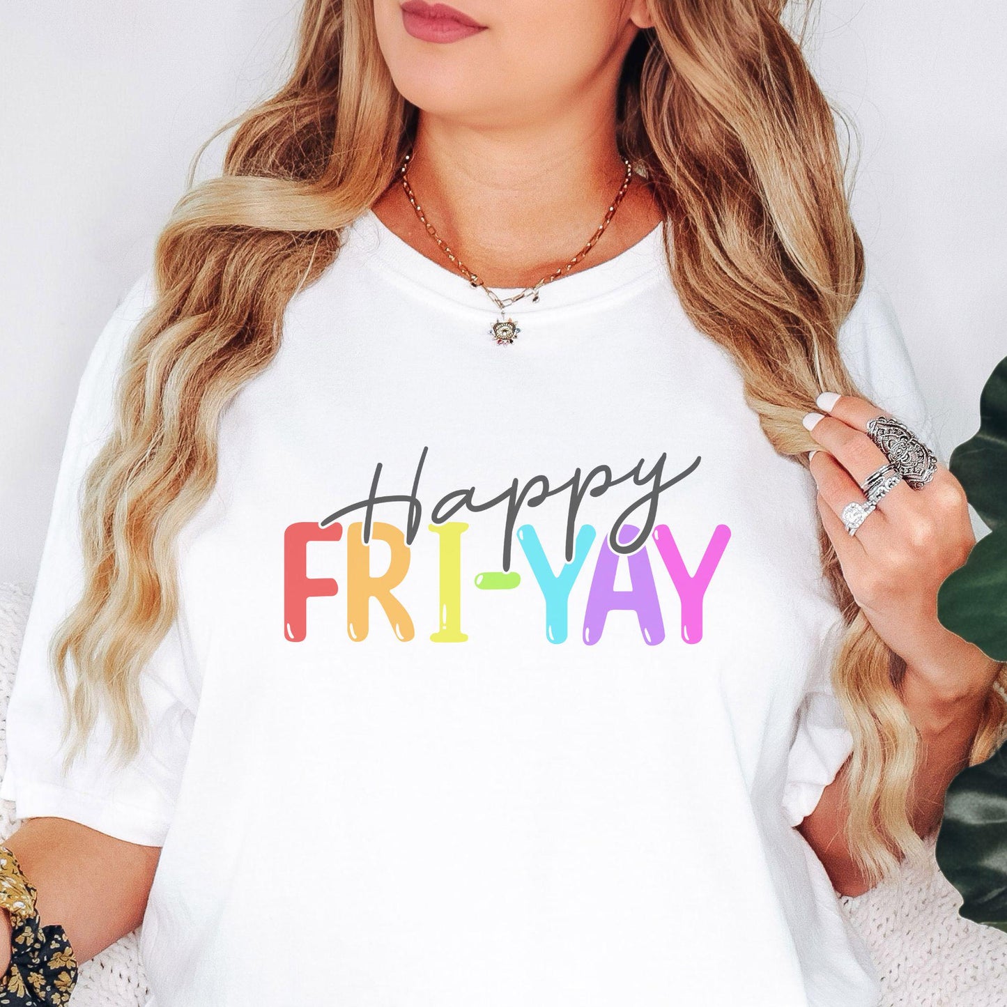 Teacher T-Shirt, Happy Fri Yay, TE016