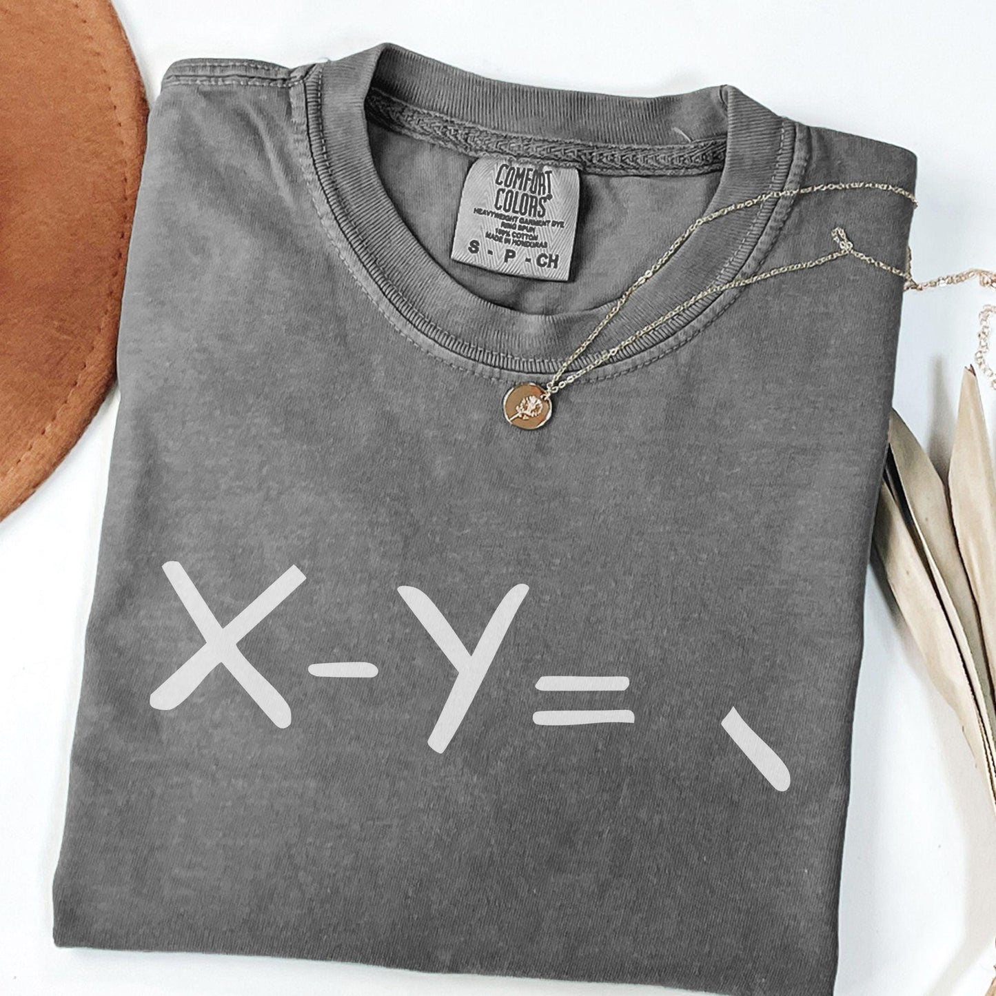 Funny Math Teacher T-Shirt, X - Y, TE014