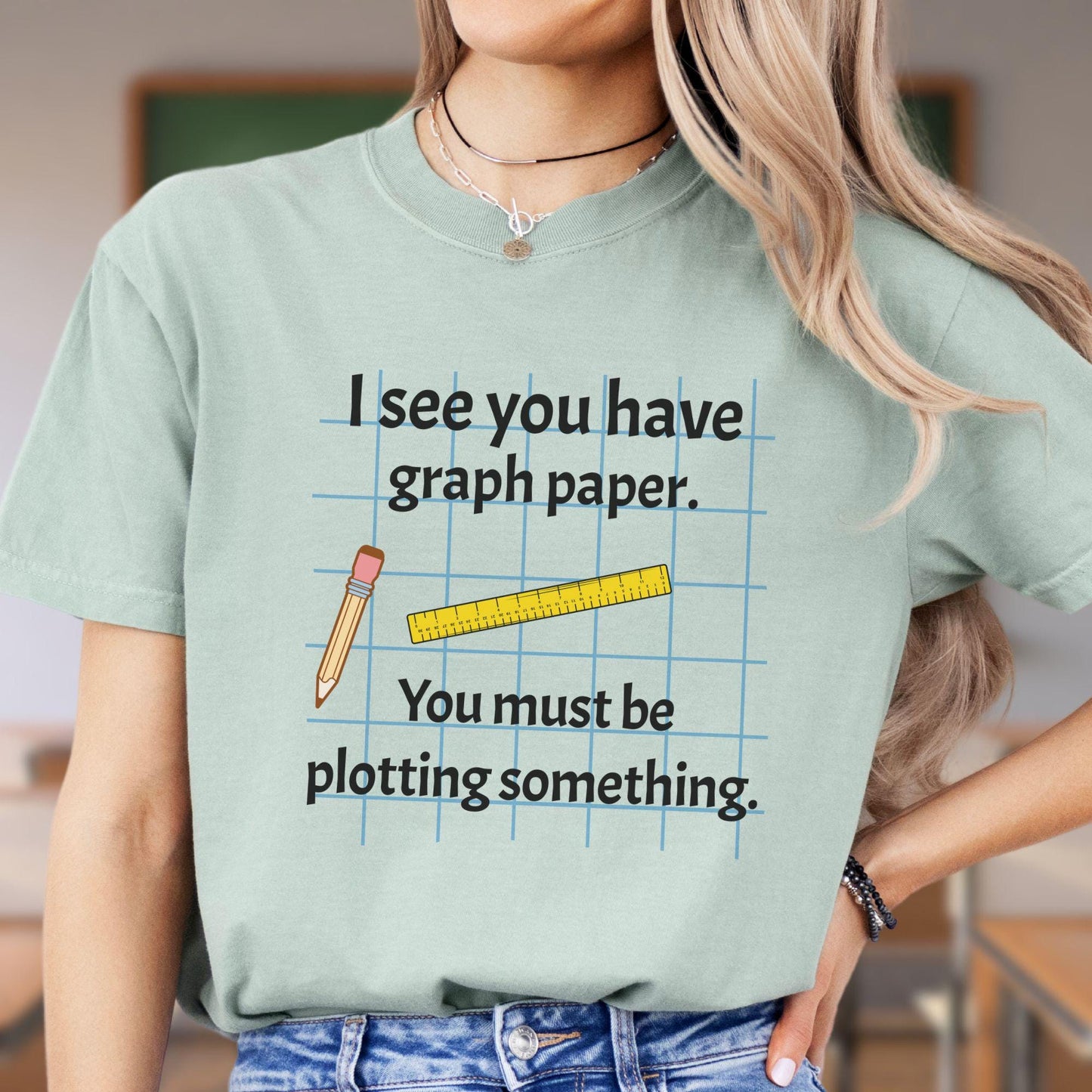 Funny Math Teacher T-Shirt - Great Gift Idea TE008