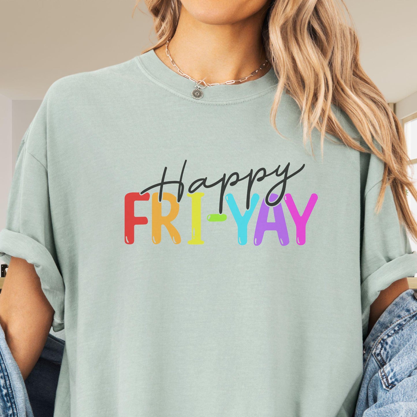 Teacher T-Shirt, Happy Fri Yay, TE016