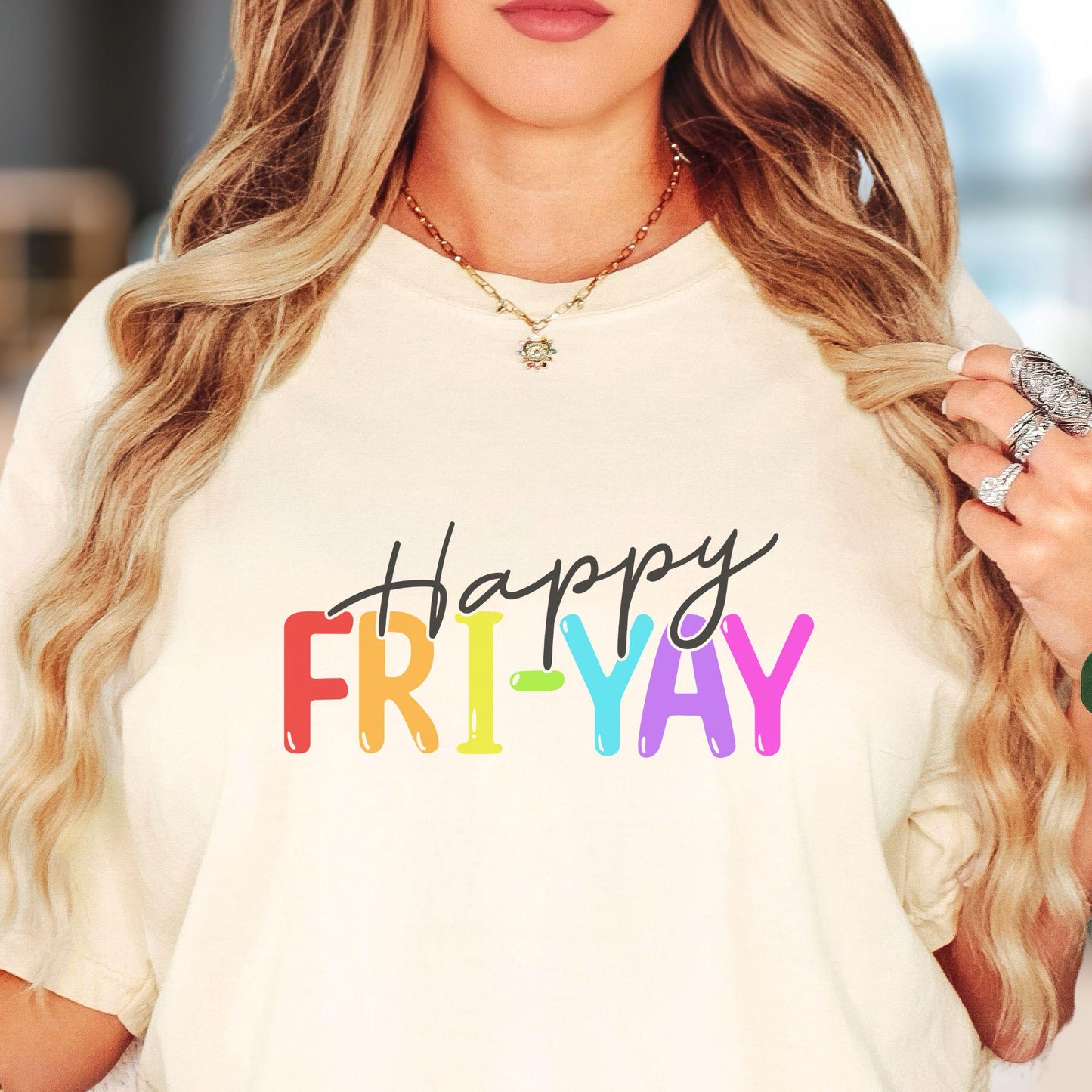 Teacher T-Shirt, Happy Fri Yay, TE016