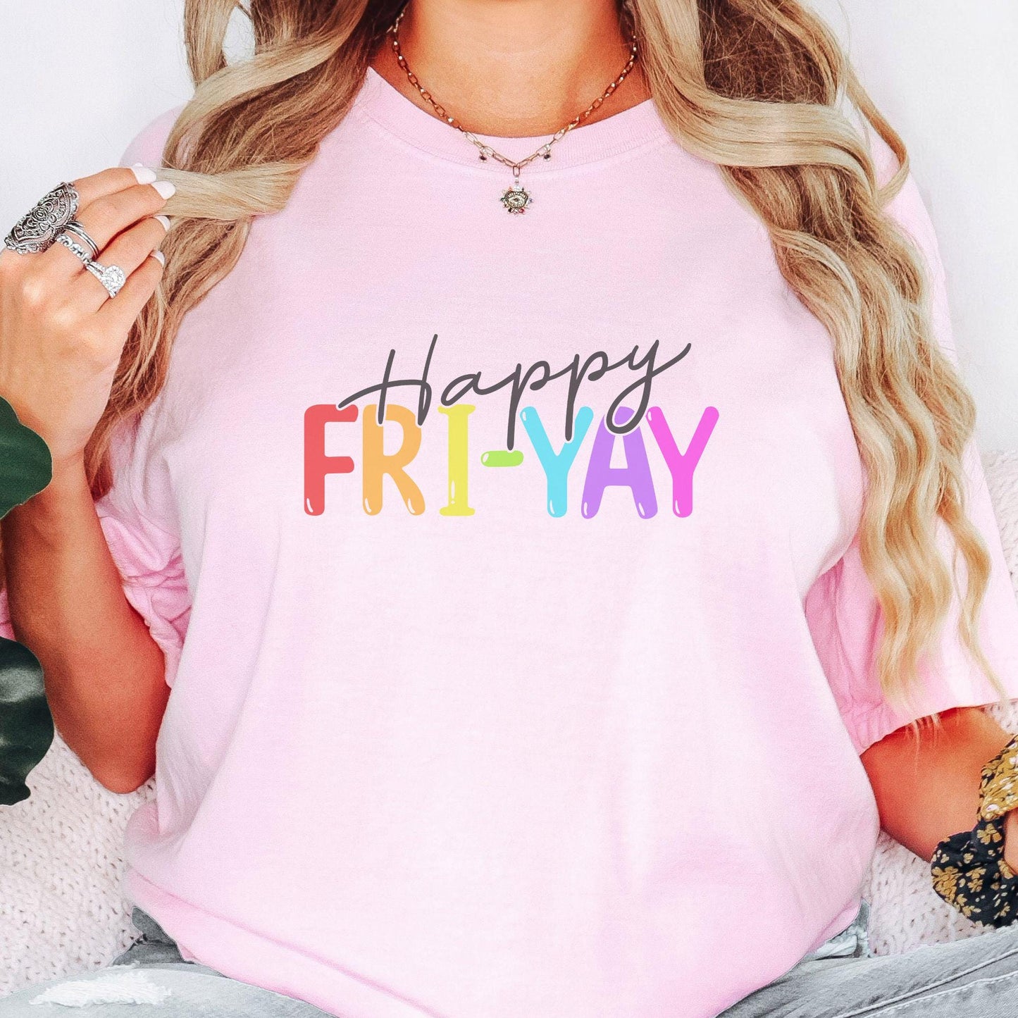 Teacher T-Shirt, Happy Fri Yay, TE016